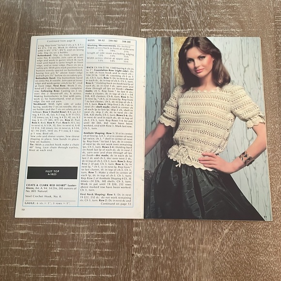 Vintage Coats & Clark’s Book No 302, Easy to Make Easy to Wear Knit and Crochet - Picture 6 of 7